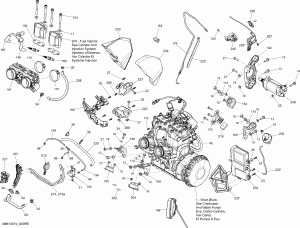 01-    Sport 800 (01- Engine And Engine Support 800)