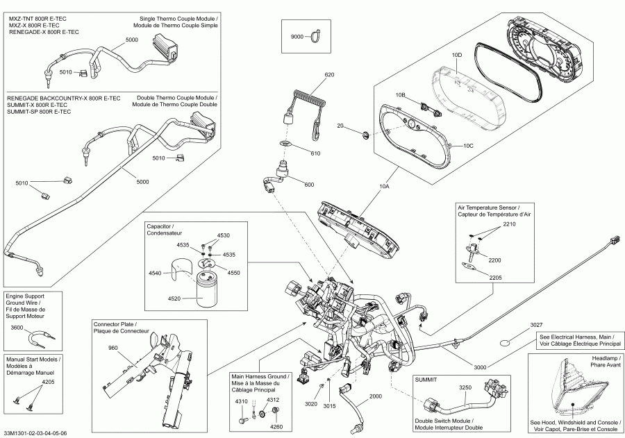  SKIDOO - Electrical Accessories, Steering