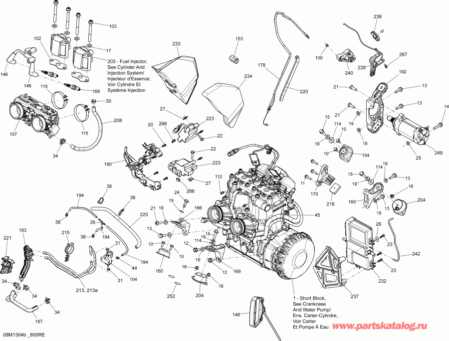 snowmobile SkiDoo ����������� RENEGADE BACK COUNTRY X 800RE XS, 2013 - ��������� � ��������� S����port 800