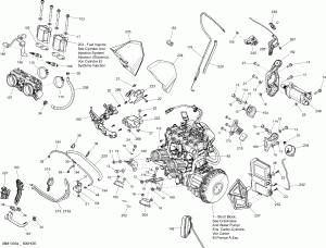 01-    Sport 600 (01- Engine And Engine Support 600)