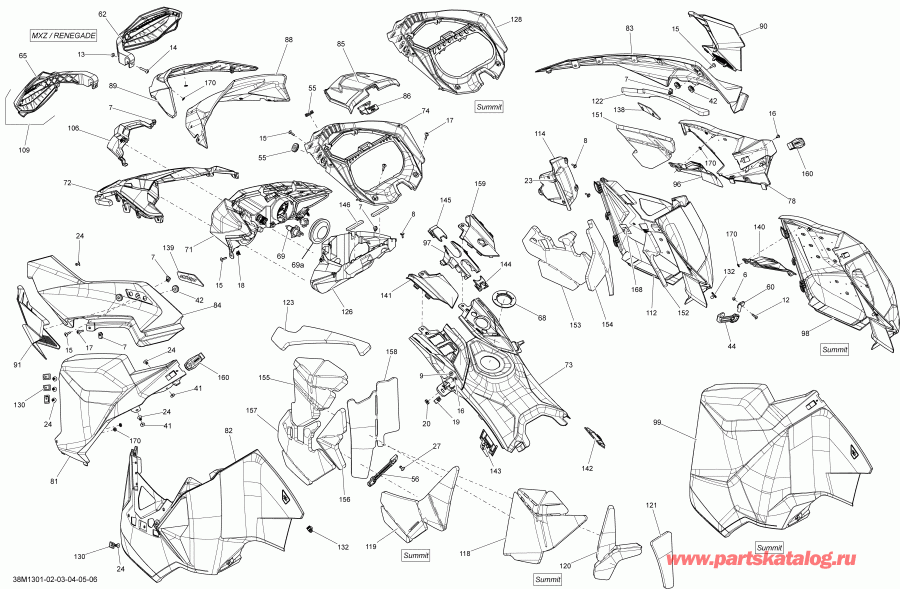 Skidoo RENEGADE X 800RE XS, 2013 - ,    