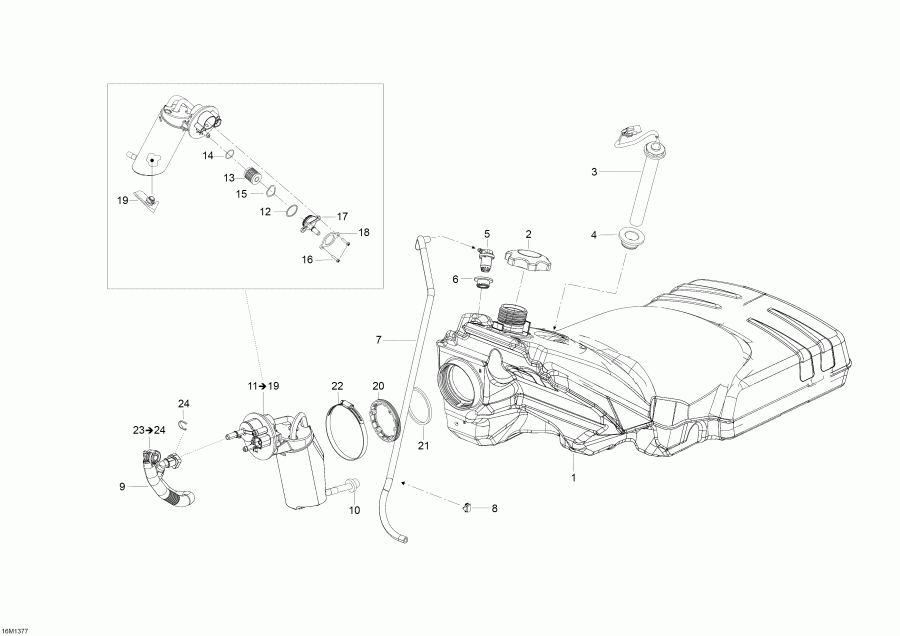 �������� ski-doo ������ Skandic SWT 600 ACE (4-strokes) XU, 2013 - ��������� �������