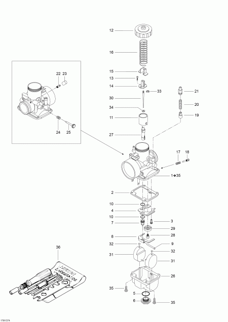   Skandic WT 550F XU, 2013  - 