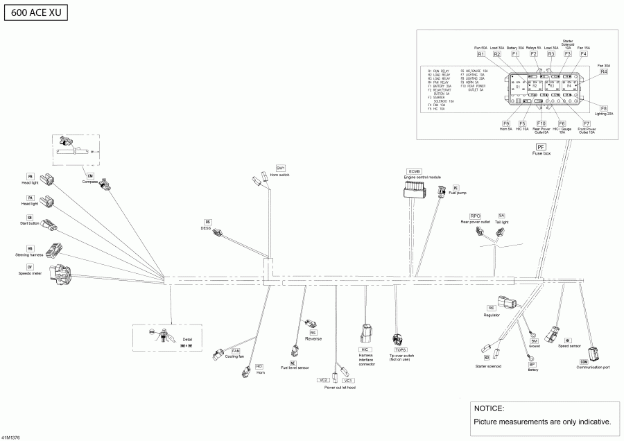 snowmobile - Electrical Harness