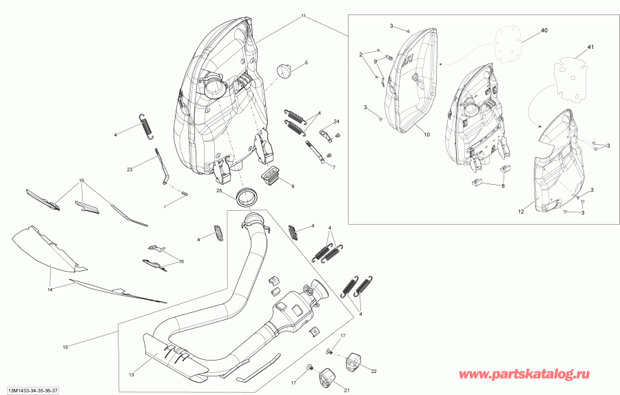 �������� Skidoo RENEGADE ADRENALINE 900ACE XS, 2014 ������ - ��������� �������