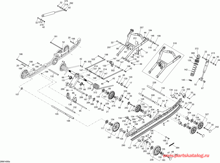 SkiDoo RENEGADE BACKCOUNTRY 800RETEC XS, 2014 - 26m1406a