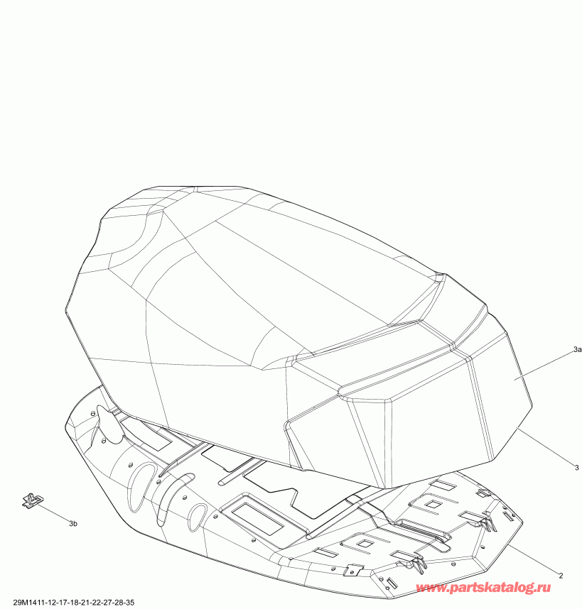 Skidoo  RENEGADE SPORT 550F XP, 2014 - 