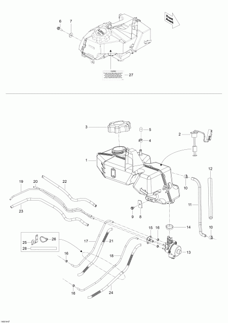  Ski-doo - Oil System