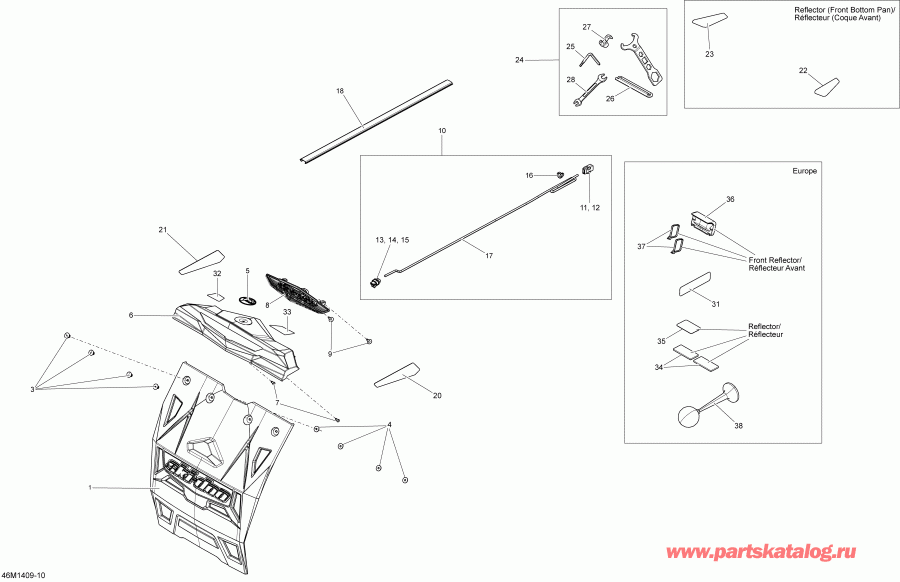 snowmobile   SUMMIT SP 800RE XM 146, 2014 - Utilities
