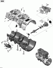 01-       (01- Crankcase, Water Pump And Oil Pump)