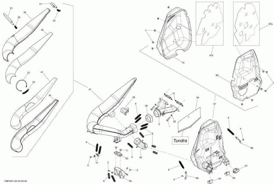 Skidoo TUNDRA LT 550F XP, 2014 - ��������� �������