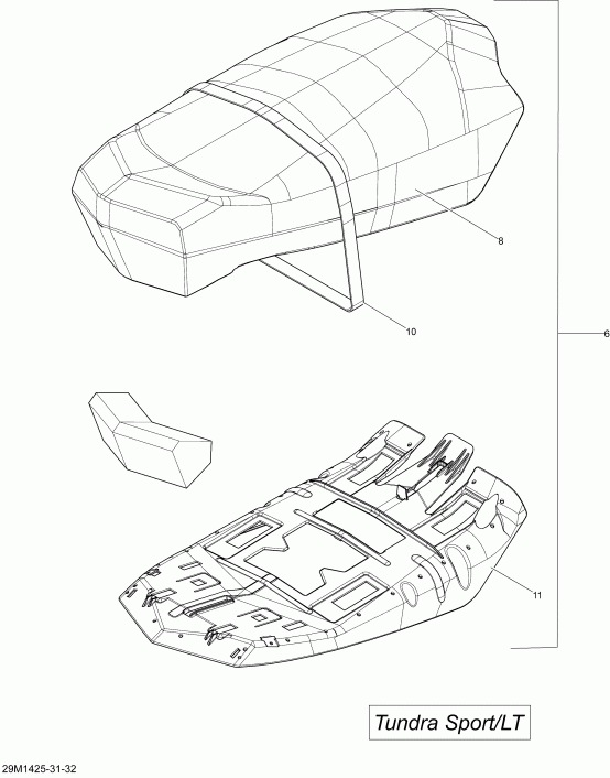 Skidoo  TUNDRA LT 550F XP, 2014 - 