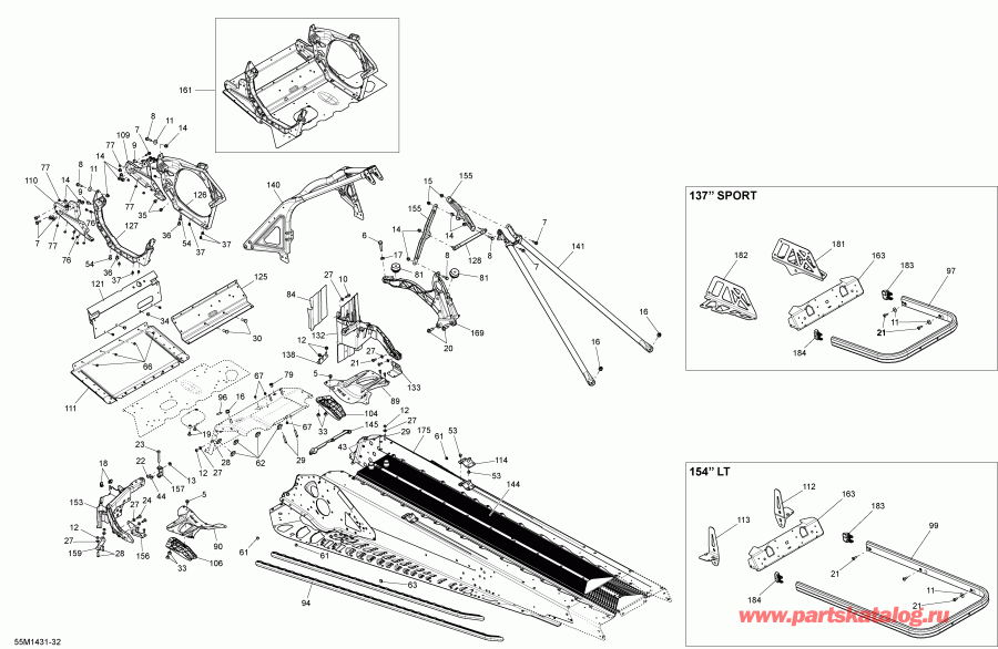  Skidoo - Frame And Components