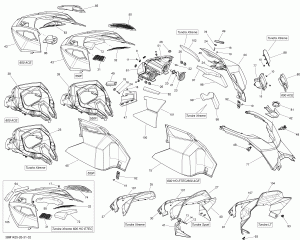 09- �����, ������� ������ � ������� (09- Hood, Windshield And Console)