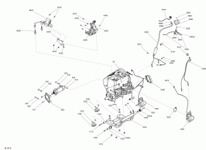 01-  Skandic - 550f (01- Engine Skandic - 550f)