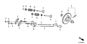 E-09  (E-09 Camshaft Assy)