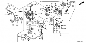 E-14  (Cx) (E-14 Carburetor (Cx))