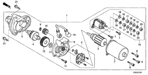 E-21-1   (2) (E-21-1 Starter Motor (2))