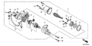 E-21   (1) (E-21 Starter Motor (1))