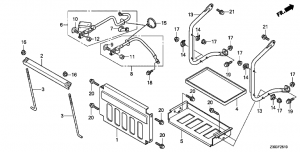 F-25-10    (F-25-10 Battery Tray)