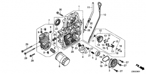 E-06-1   (2) (E-06-1 Crankcase Cover (2))