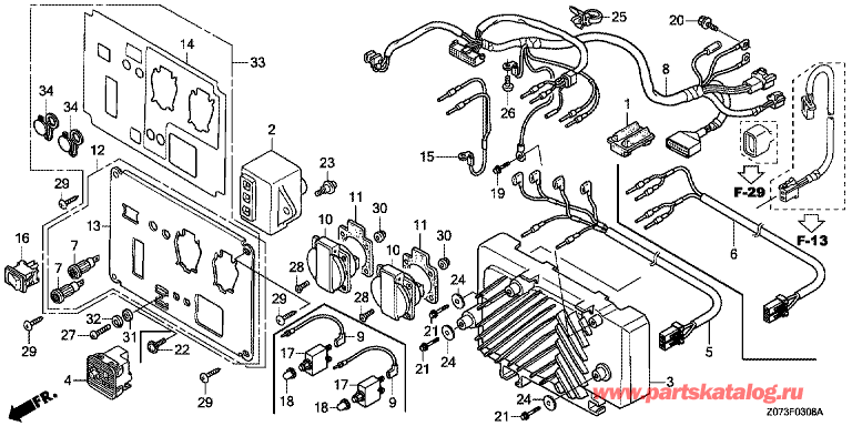  EU20iK1 RGG3: -  F-03-8   / Eu20Ik1-B,cl,f,g,gp3,gw,rg,sk3,w (F-03-8 Control Panel (Eu20Ik1-B,cl,f,g,gp3,gw,