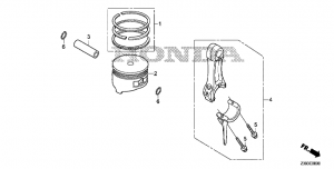 E-08 / (E-08 Piston / Connecting Rod)