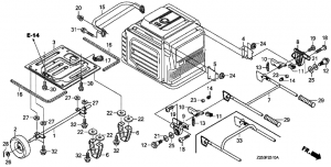 F-25-10  /  (F-25-10 Handle / Wheel)