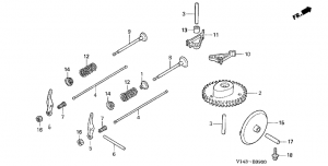 E-09  (E-09 Camshaft Assy)