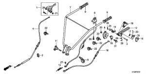 F-01-1   (F220K1) (F-01-1 Handlebar (F220K1))