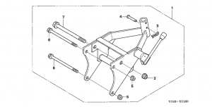 Fop-1     (Fop-1 REAR HITCH BOX SET)