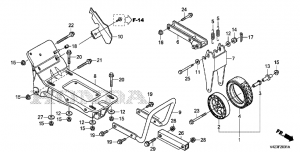 F-20-1   (2) (F-20-1 Engine Bed (2))