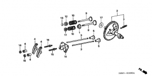 E-09  (E-09 Camshaft Assy)