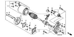 E-21   (E-21 Starter Motor)