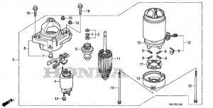 E-21   (1) (E-21 Starter Motor (1))