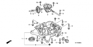 E-06    (Hf2315/k1/2415) (Hf2417/k1/k2) (E-06 Oil Pan (Hf2315/k1/2415) (Hf2417/k1/k2))