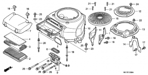 E-12   (Hf2315/k1/2415) (Hf2417/k1/k2) (E-12 Fan Cover (Hf2315/k1/2415) (Hf2417/k1/k2))