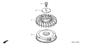 E-19  (Hf2315/k1/2415) (Hf2417/k1/k2) (E-19 Flywheel (Hf2315/k1/2415) (Hf2417/k1/k2))