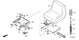 F-26-1  (Hme,hmf,hte,htf) (F-26-1 Seat (Hme,hmf,hte,htf))