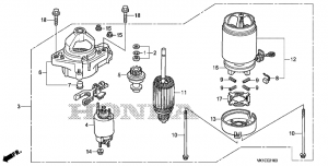 E-21   (1) (E-21 Starter Motor (1))