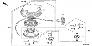 E-11-3   (Hrd536K3/K4) (2) (E-11-3 Recoil Starter (Hrd536K3/K4) (2))