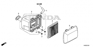 E-15-1  (2) (E-15-1 Air Cleaner (2))