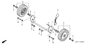 F-09   ( ) (F-09 Wheel Rear (Dumb Type))