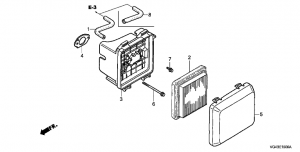 E-15  (Hrg536C4/5/6/7/8) (E-15 Air Cleaner (Hrg536C4/5/6/7/8))