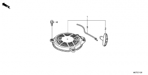 E-11-1   (Hrx476C2) (E-11-1 Recoil Starter (Hrx476C2))