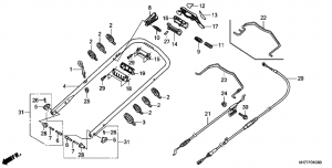 F-01-3   (4) (F-01-3 Handlebar (4))