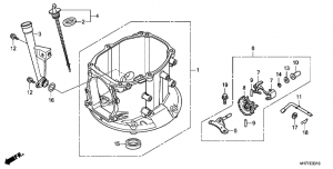 E-03-10  (Hrx537C5/C6) (E-03-10 Crankshaft (Hrx537C5/C6))