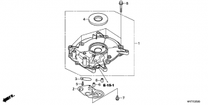 E-03-20   (Hrx537C5/C6) (E-03-20 Crankcase Cover (Hrx537C5/C6))