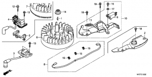 E-19-2  /   (Hrx537C5/C6) (E-19-2 Flywheel / Ignition Cool (Hrx537C5/C6))