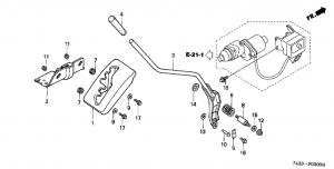 F-03    (F-03 Change Lever)